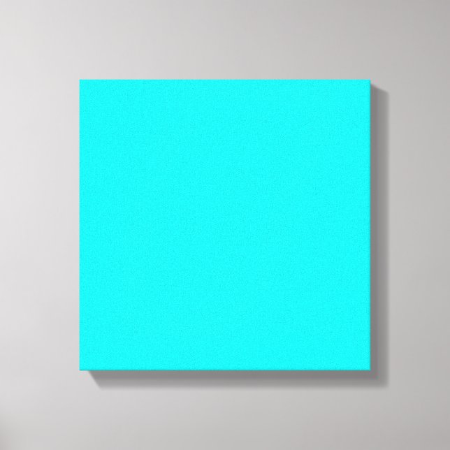 Lienzo color aqua cyan (Anverso)