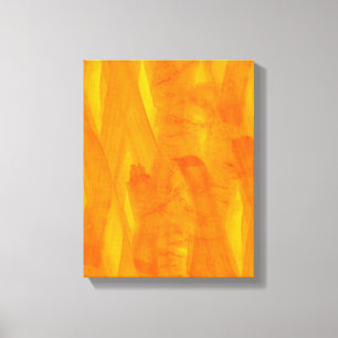 Lienzo Color de agua amarillo anaranjado de fondo sin foc