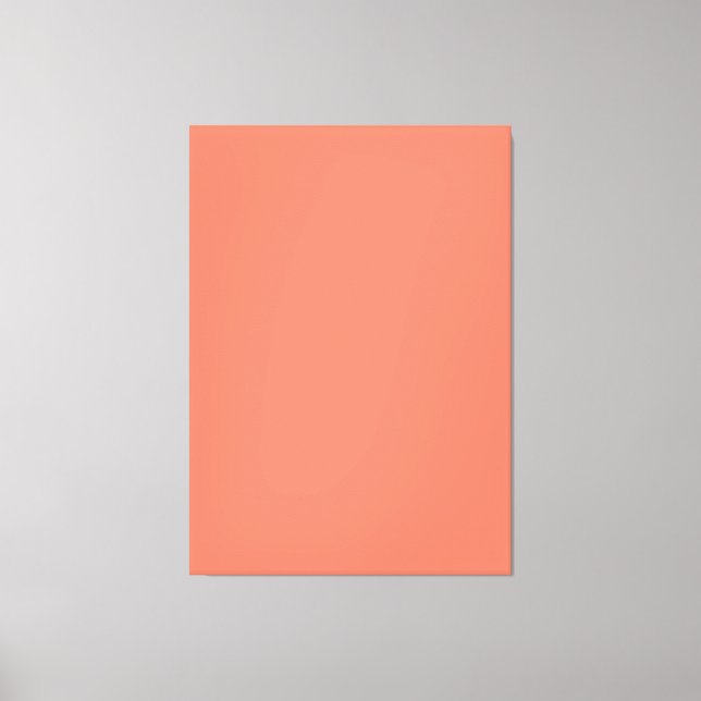 Lienzo Color de primavera verano melocotón rosa (Anverso)