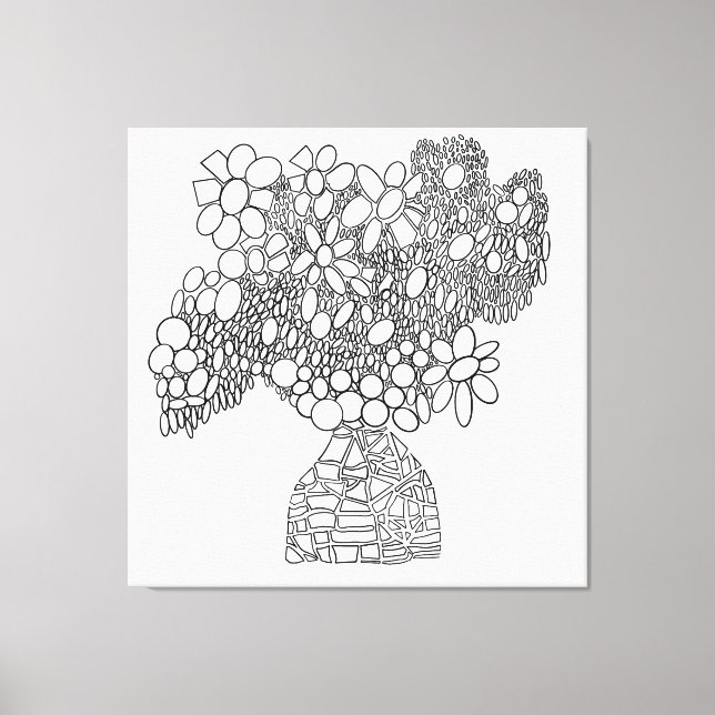 LIENZO COLOR ME DAISY DREAMS BOUQUET (Anverso)