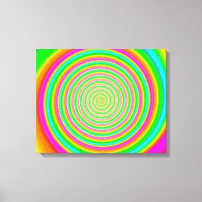 Lienzo Color Mesh Swirl 9 Canvas (Anverso)