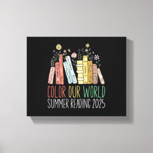 Lienzo Color Nuestra Lectura Mundial De Verano 2025