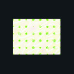 Lienzo Color rosado pastel menear líneas blancas con punt<br><div class="desc">El color rosa pastel menea las líneas blancas con puntos verde neón. Para los amantes del arte abstracto y los efectos digitales.</div>