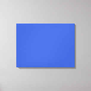 Lienzo Color sólido azul real