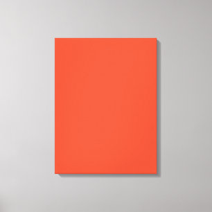 Lienzo Color sólido Cinnabar   Clásica   Elegante