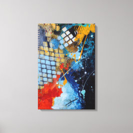 Lienzo Color Turbulence