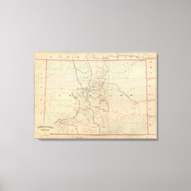 Lienzo Colorado 11 (Anverso)