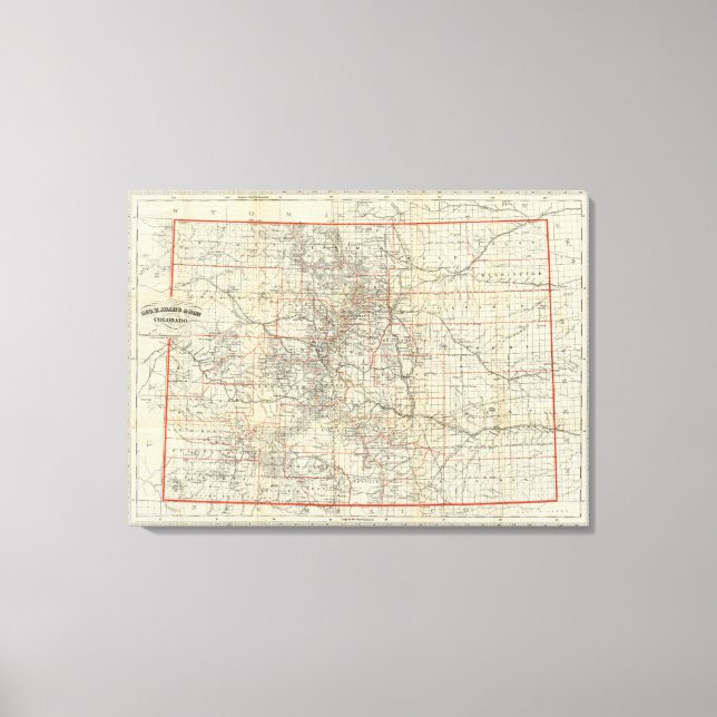 Lienzo Colorado 12 (Anverso)