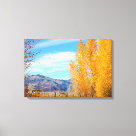 Lienzo Colorado Fall Vista Wraped Canvas
