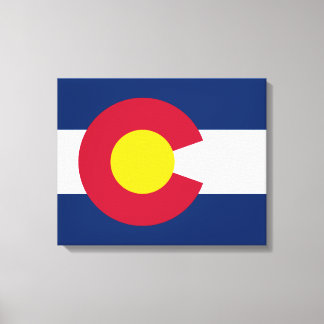 Lienzo Colorado: La bandera del estado centenario de EE.