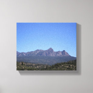 Lienzo Colorado Mountain Landscape Color 8x10