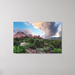 Lienzo Colorado Sleeping Gigante Canvas Sunrise