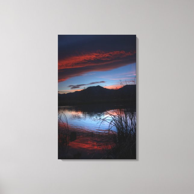 Lienzo Colorado Sunset (Anverso)
