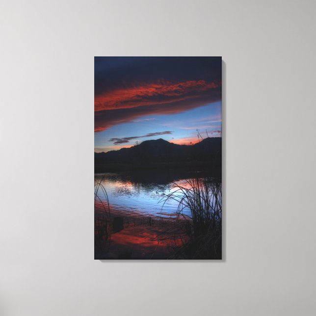 Lienzo Colorado Sunset (Anverso)