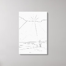 Coloreo minimalista lindo de la isla de Jeju