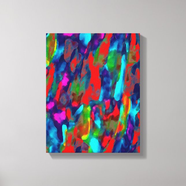 Lienzo Colores afortunados (más opciones) - (Anverso)