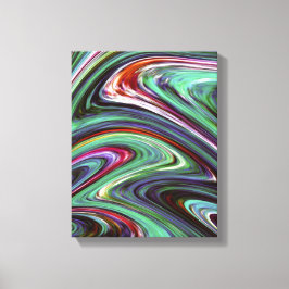 Lienzo Colores de fusión ~ 14x11 / 0,75" Grueso