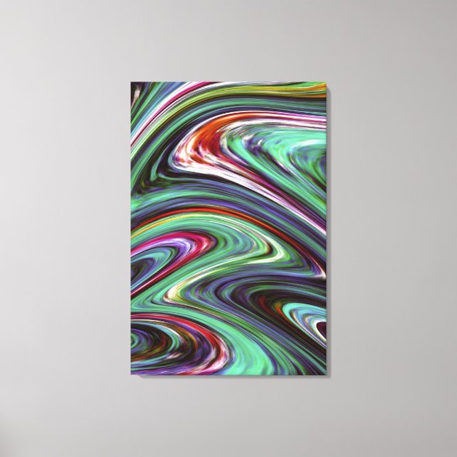 Lienzo Colores de fusión ~ 36x24 / 0,75 gruesos (Anverso)