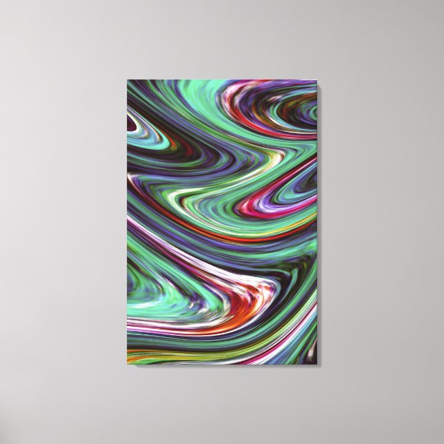 Lienzo Colores de fusión ~ 36x24 / 0,75 gruesos (Anverso)