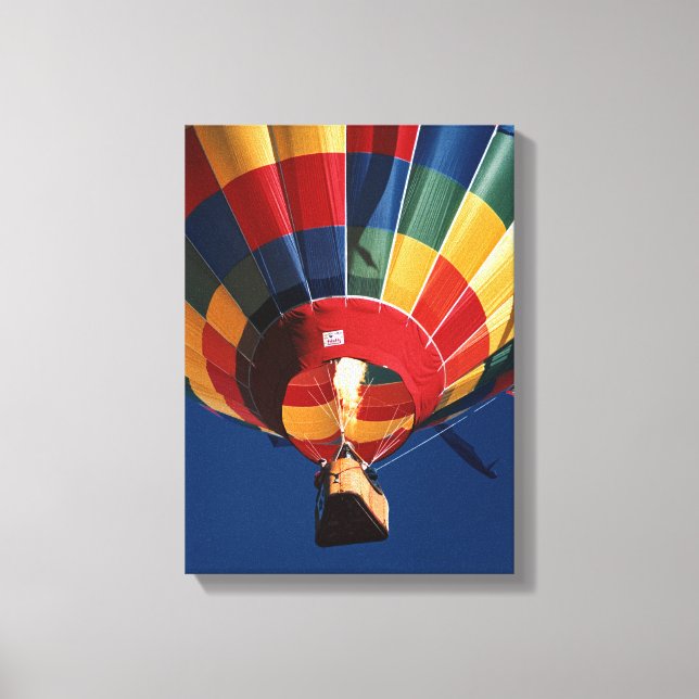 Lienzo Colores de globos vibrantes (Anverso)