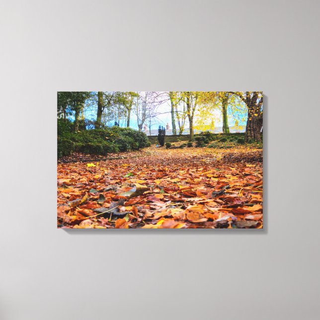Lienzo Colores de Otoño  (Anverso)