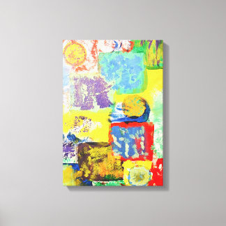 Lienzo Colorful Abstract Blocks