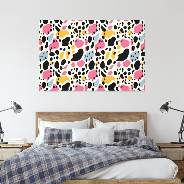Lienzo Colorful Animal Print 07 (Insitu(Dormitorio))