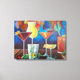 Lienzo Colorful Cocktails Wall Art