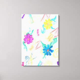 Lienzo Colorful Floral Abstraction