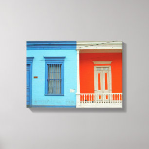 Lienzo Colorida calle Iquique