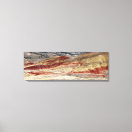 Lienzo Coloridas Colinas Pintadas Fotografía paisajística