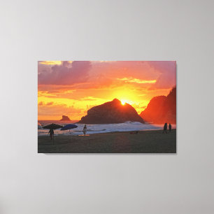 Lienzo Colorido atardecer