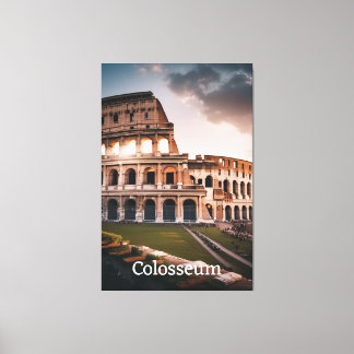 Lienzo Colosseo: La majestuosa maravilla de Roma