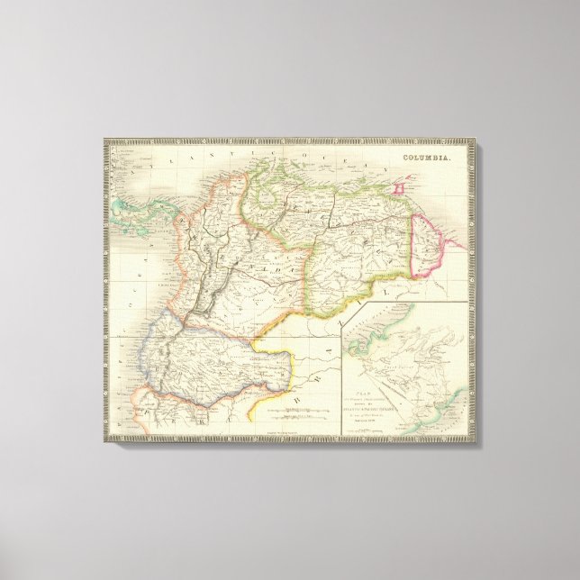 Lienzo Columbia (Anverso)