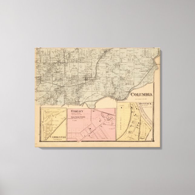 Lienzo Columbia, Ohio (Anverso)