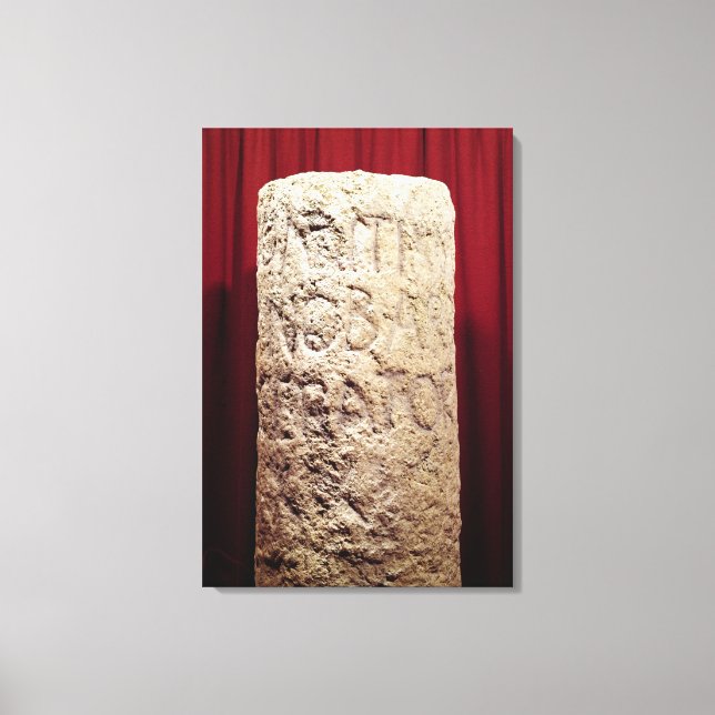 Lienzo Columna militar de Domitius Ahenobarbus (Anverso)