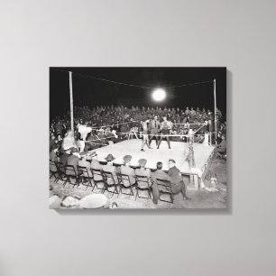 Lienzo Combate de Boxeo, 1919