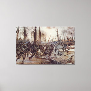 Lienzo Combatientes del infierno de Harlem de H. Charles