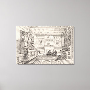 Lienzo Comedor, de 'ejemplos de antiguo y de moderno