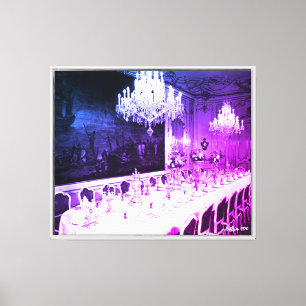 Lienzo Comedor del palacio Hofburg de Viena, Austria Vint