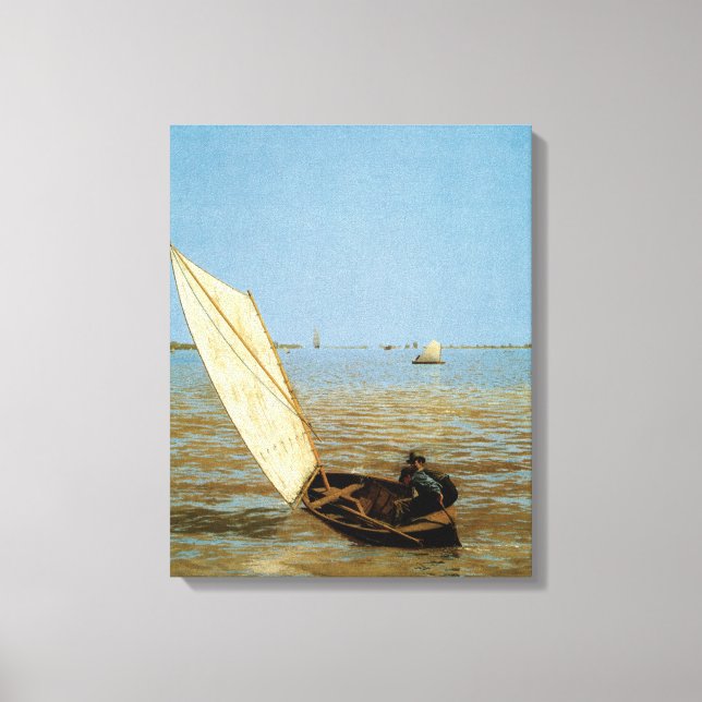 Lienzo Comenzando después de la lluvia (Anverso)