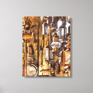 Lienzo Comercio - Electricista - ¡Que haya luz!