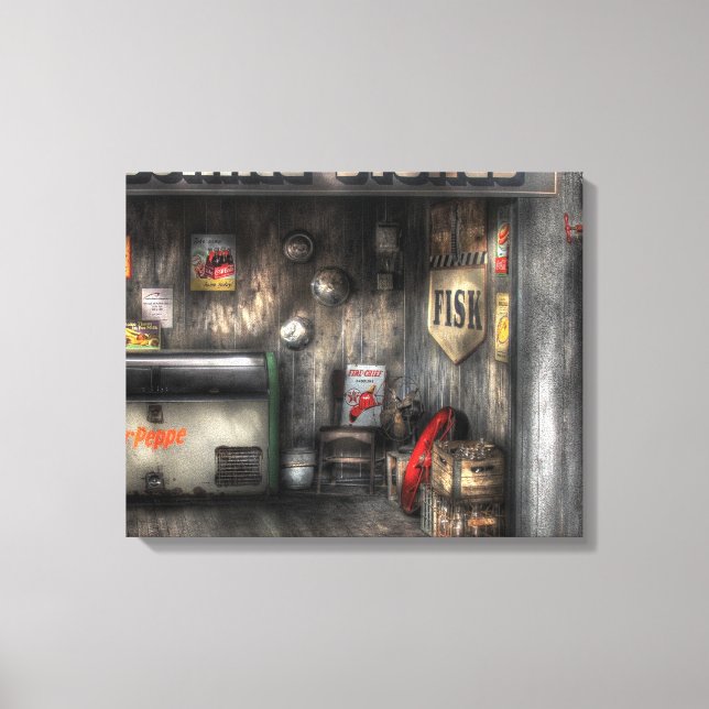 Lienzo Comercio - Garaje - Tiendas avanzadas (Anverso)