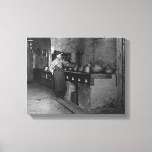 Lienzo Comida cocinada en un restaurante turco. Fotograf