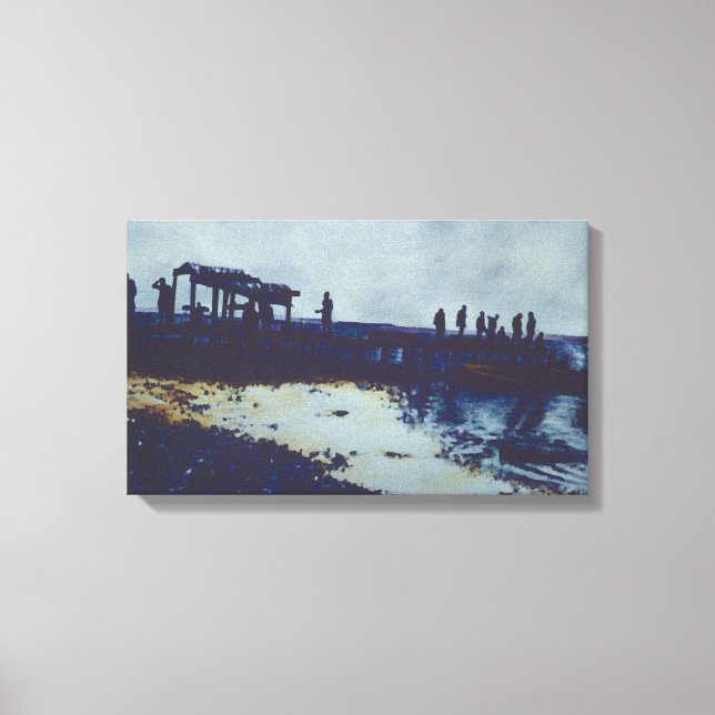 Lienzo Comimos Todos Los Peces, ¿Ahora Qué? (Anverso)