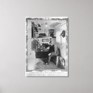 Lienzo Como a bordo del "titánico arruinada "