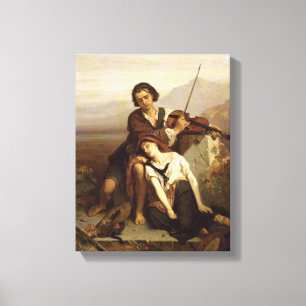 Lienzo Comodidad en la pena, c.1852