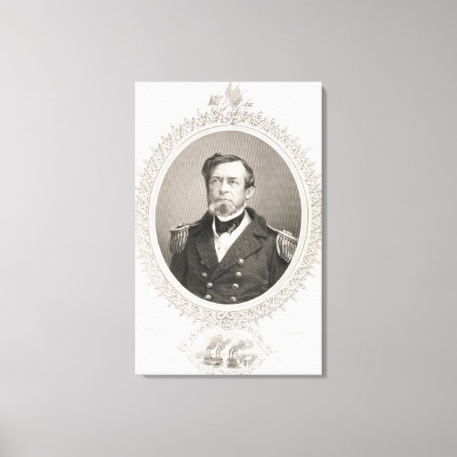 Lienzo Comodoro Andrew Hull Foote (Anverso)