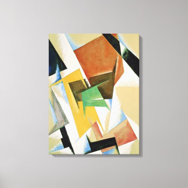 Lienzo Composición, 1921 (Anverso)