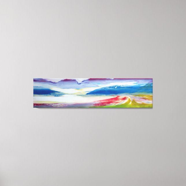 Lienzo Composición abstracta (Anverso)